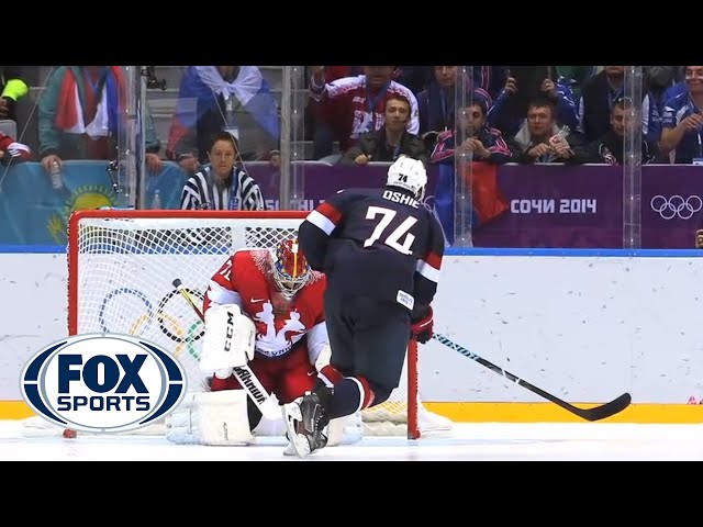 T.J. Oshie master of shootout for U.S. men's hockey team 