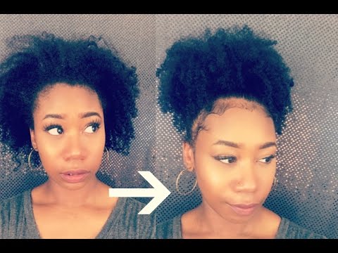 High Puff On Dry Natural Hair Type 3 4 Hair Youtube