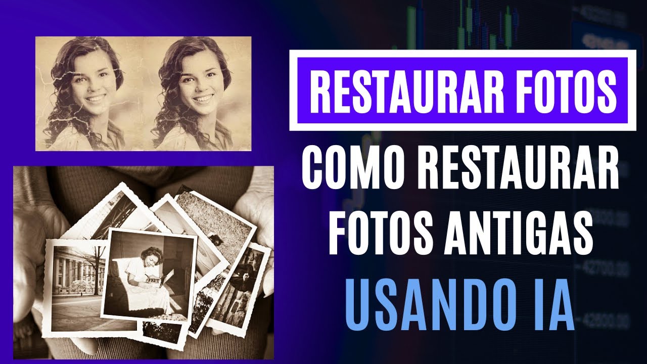 COMO RESTAURAR FOTOS ANTIGAS USANDO INTELIGÊNCIA ARTIFICIAL - YouTube