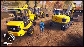 Construction Sim / museum dig site / ep 1