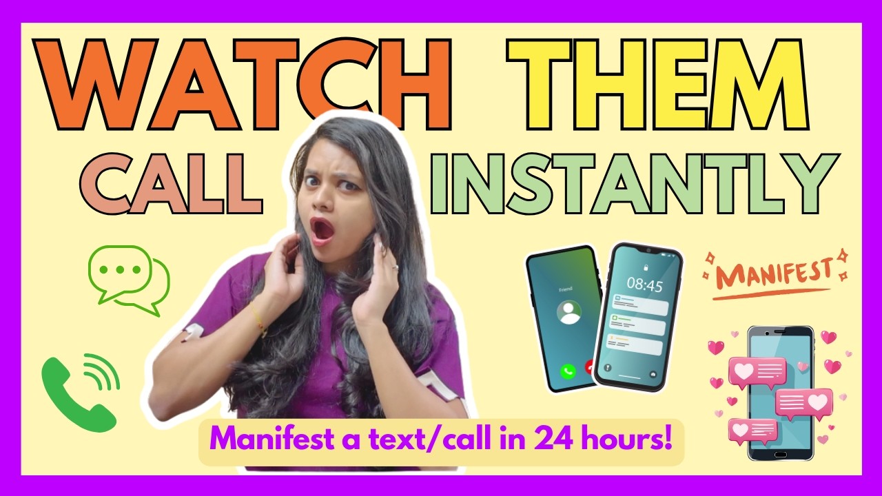 Manifest a text/call from your SP in 24 hours (works like magic)