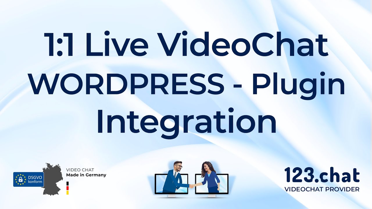 1:1 Live VideoChat WORDPRESS Plugin Integration