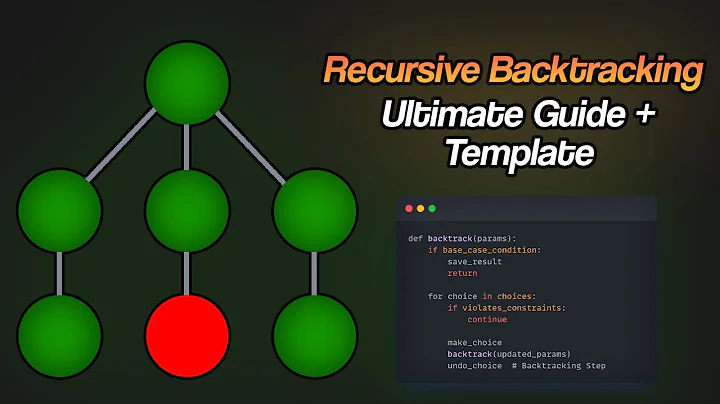 Solve ANY Backtracking Problem on Leetcode (Template + Explanation)