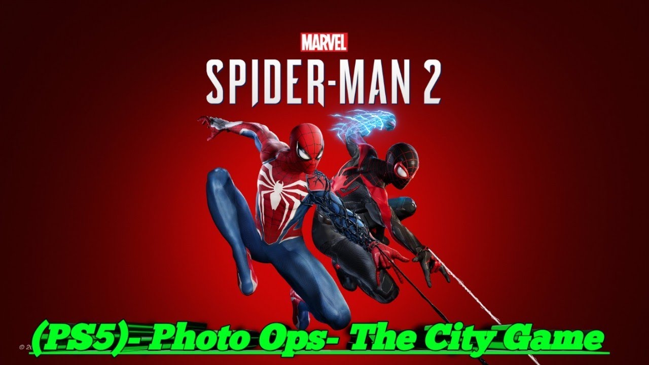 Spider-Man 2 (PS5)- Photo Ops- The City Game