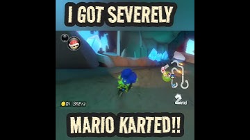 THINKS WENT VERY BADLY (Mario Kart 8 Deluxe) #nintendo #switch #mariokart #mk #fail #mk8 #red #boo