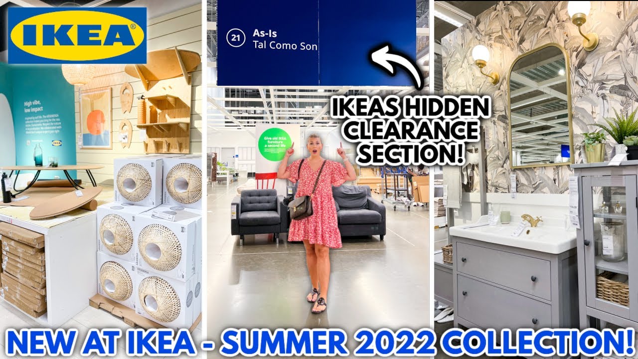Whats NEW at Ikea IKEA Summer Collection 2022 l HIDDEN IKEA CLEARANCE