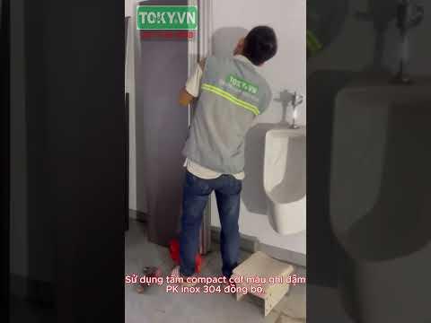 Video Toàn cảnh TOKY thi công vách ngăn vệ sinh cho Nhà máy S-Mac HT Vina
