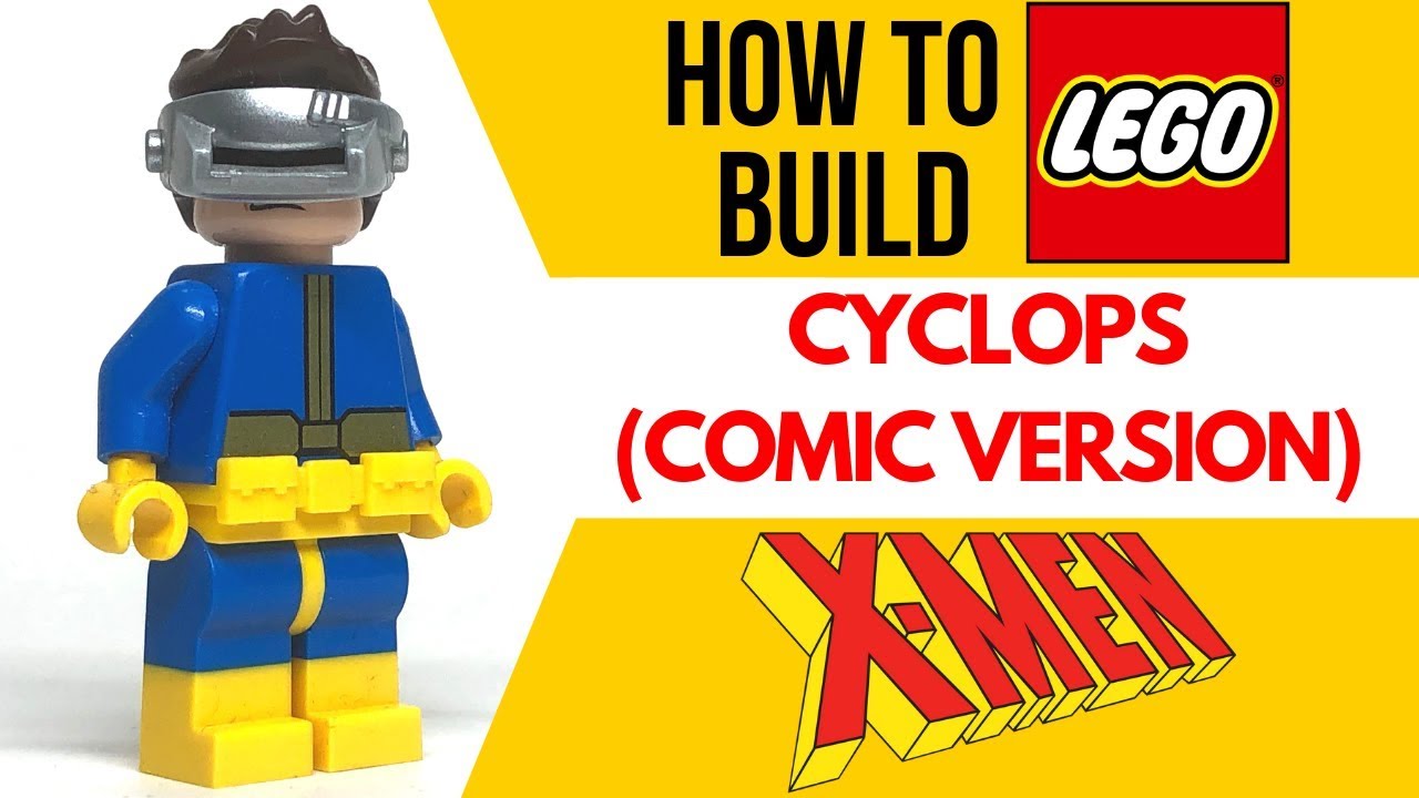 HOW TO Build LEGO from X-Men - YouTube