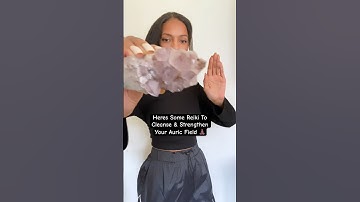 Reiki Healing & Amethyst |🧘🏽‍♀️| To Cleanse Your Aura ✨ [Auric Field] #reiki #reikihealing