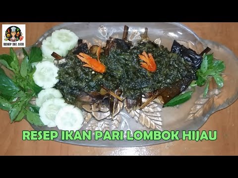 resep-ikan-pari-sambal-lombok-hijau-|-stingray-green-chili-sauce-recipe