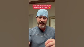 3 tests to see if you have heart disease #heartdoctor #health #heartattack #surgeon #doctor #fyp