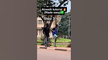 Air walk tutorial 🔥( made easy ) ✅ #funk #remix #airwalk #tutorial #shortsfyp #slickback #jubislide