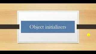Famous Part 6 - Object initializers in C# Profile