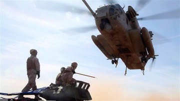 U.S. Marines CH-53E External Lift
