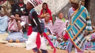 Rain fertility ceremony drums and dance of Venda people (South Africa/Zimbabwe)