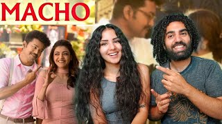 🇮🇳 REACTING TO MAACHO! 💃🕺| Mersal - Maacho Tamil Video | Thalapathy Vijay, Kajal Aggarwal (REACTION)