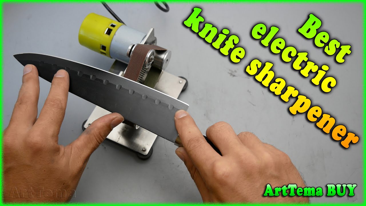 Usb Electric Knife Sharpener Adjustable For Kitchen Knives Tool Knife  Scissor Sharpening White Medium And Fine Grinding Blade - Sharpeners -  AliExpress