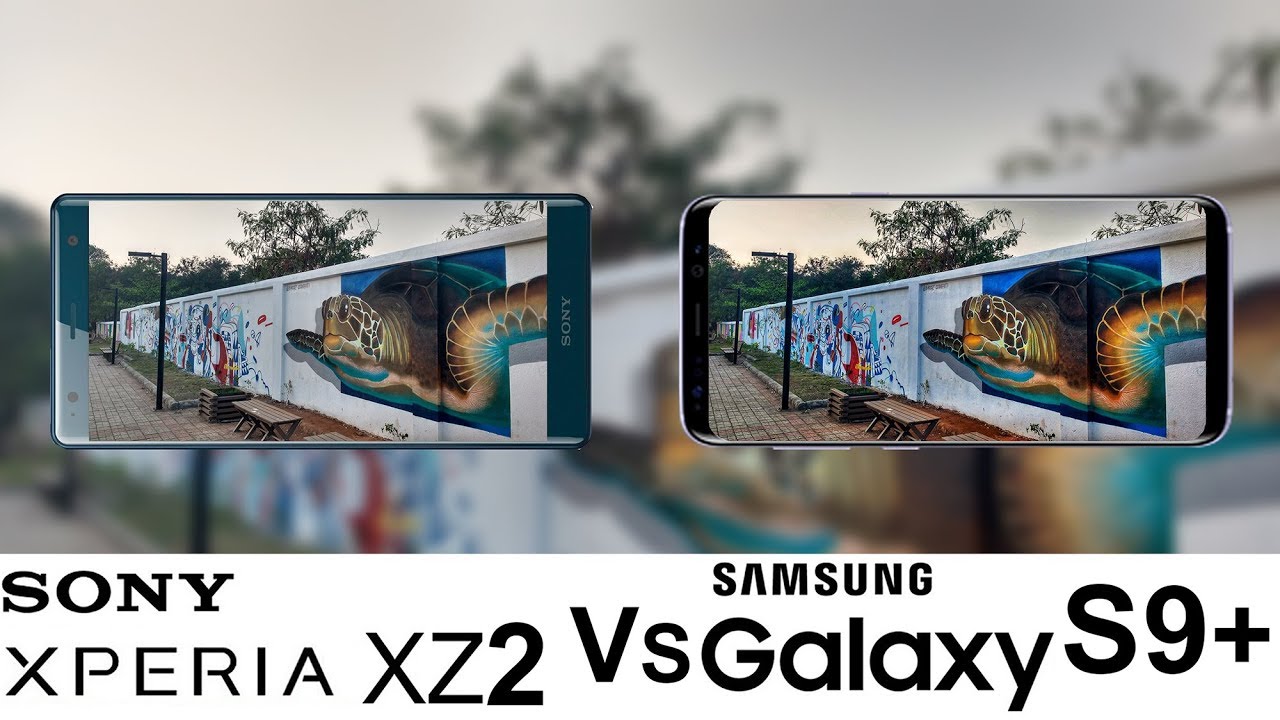 Sony Xperia XZ2 Vs Galaxy S9+ Camera Test YouTube
