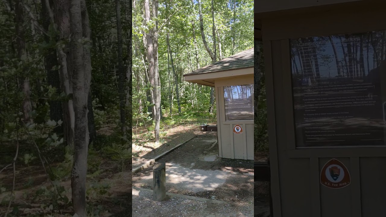 Walkthrough of Twelve mile Beach Campground, Pictured Rocks National Lakeshore