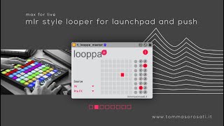 looppa - max for live instrument demo