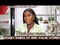 7 Money Habits of HIGH VALUE WOMEN : How to level Up Financially in 2022 l LUCY BENSON