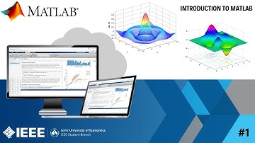 IEEE IEU "Introduction to MATLAB" Etkinliği - 1