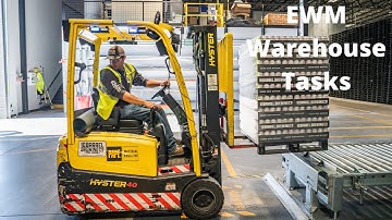 SAP EWM Warehouse order processing