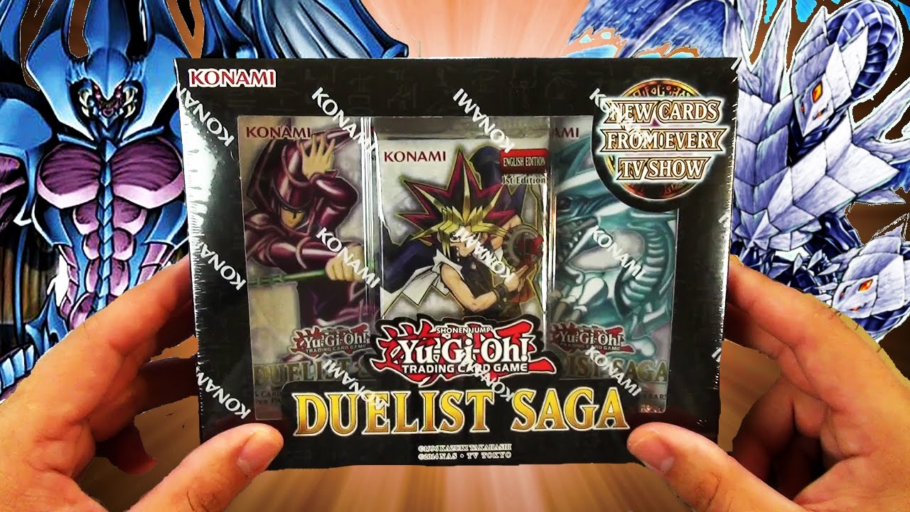 2017 Duelist Saga Box Yu Gi Oh Cards Collectible Card Games