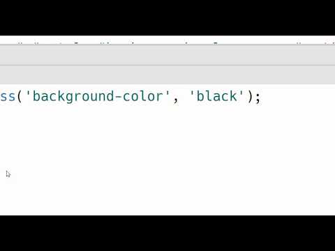 2020 12 15, JS 와 jQuery, 32강, 개념, 제이쿼리 css 함수의 원리