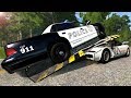 Launching Police Cars with the Bolide Ramp Car! - BeamNG Gameplay & Crashes - Cop Escape