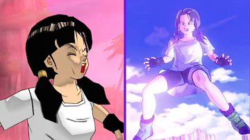 Body Change on Videl and Pan in Dragon Ball Games