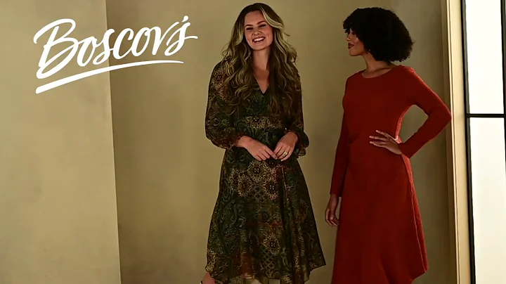 Boscov's Fall Fashion Dresses