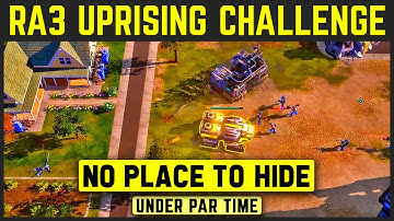 C&C Red Alert 3 Uprising - Challenge - No Place To Hide - Under Par Time [1080p]