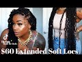 $60 Extended Soft Loc Tutorial | Super Detailed | Short Hair Friendly | Laurasia Andrea Natural Hair