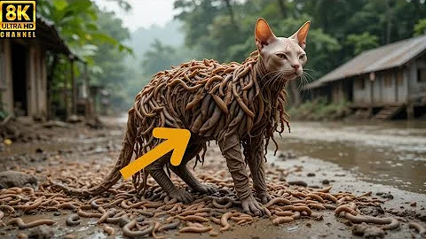 Video 9415411: sphynx cat attacks, hairless cat, cat exploring, rescue