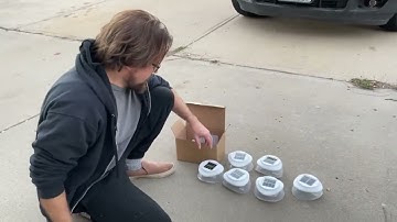 DBF Solar Gutter Lights