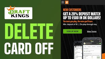 How To Delete Card Off DraftKings - Full Guide 2025