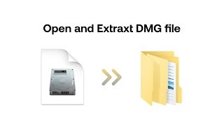 how to open and extract any dmg file on windows 10