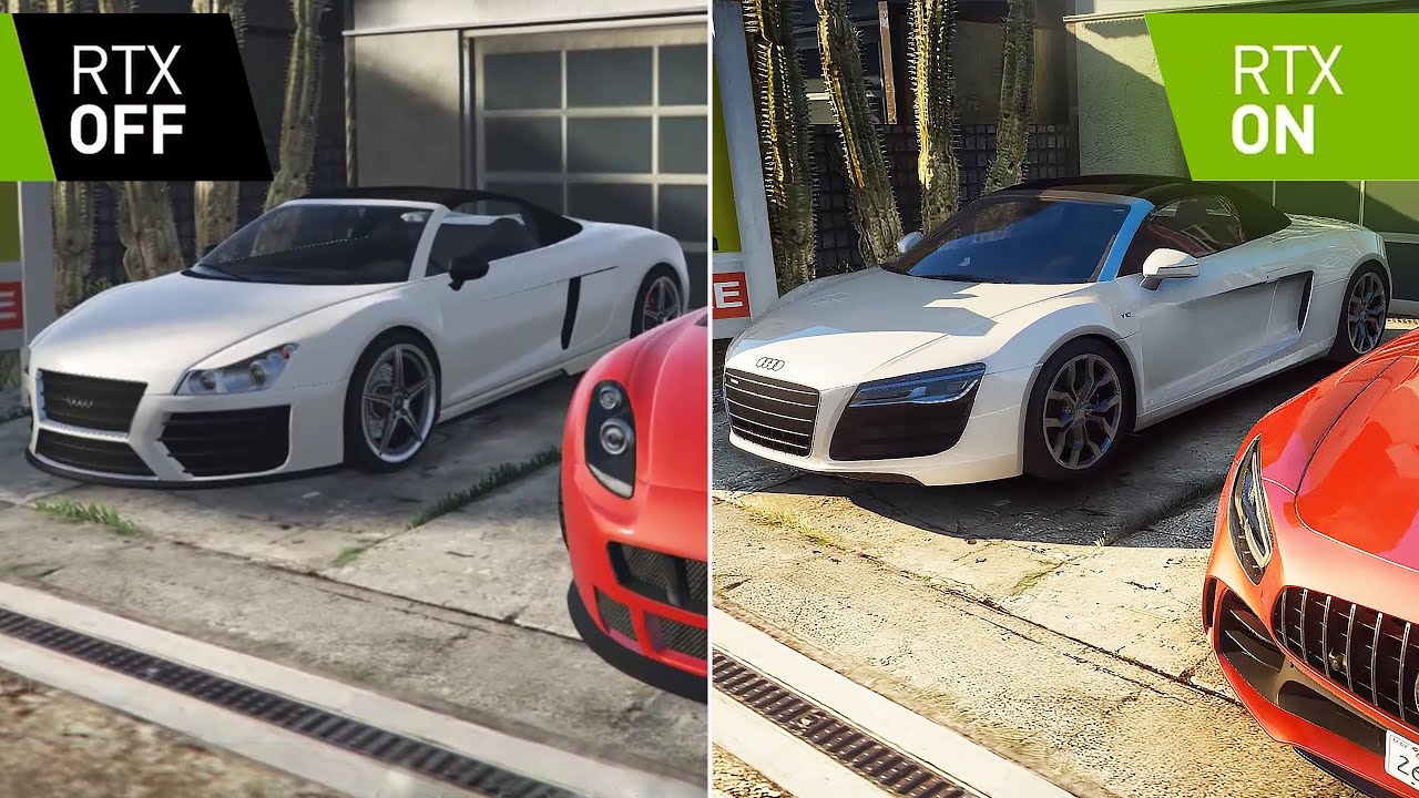 Grand Theft Auto V PS5 Ray Tracing ON vs OFF Graphics Comparison 