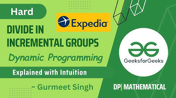 Divide in Incremental Groups | POTD | Problem of the Day | GFG | 27 March 2023 | Hard Problem