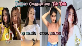 Satru Challenge Tik Tok | DJ Tulong Percoyo Aku Sayang Awakmu ( SATRU ) | Tik Tok Dance Terbaru