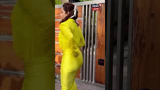 Nushrat Bharuch Is a Vision In Yellow As She Gets Papped With Israeli Actor | News18 Punjab screenshot 5