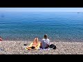 Konyaaltı Beach in Antalya City 🇹🇷 (Walkaround 14 May 2019)