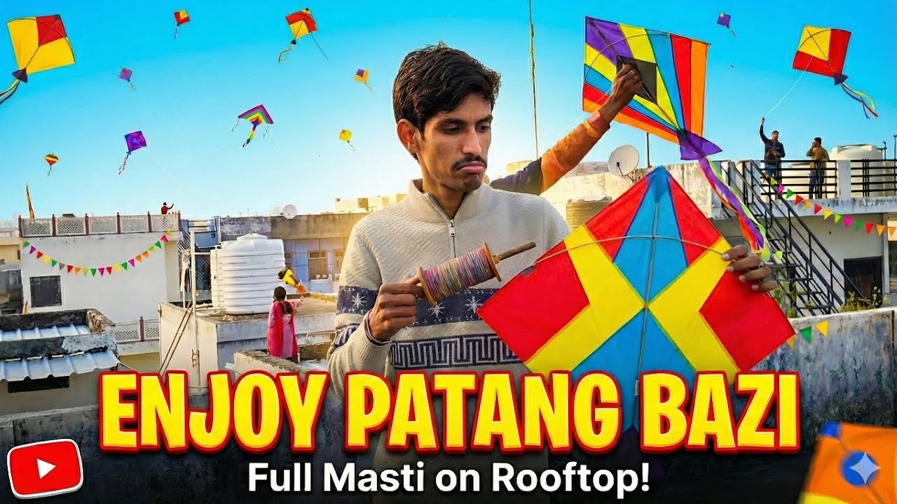 Aaj Ki Patang Bazi Rahi Zabardast! 😱💥 