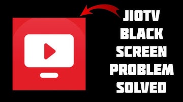 How To Solve JioTV App Black Screen Problem|| Rsha26 Solutions