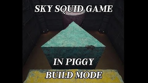 I Recreated Sky Squid Game Into Roblox Piggy Build Mode!
