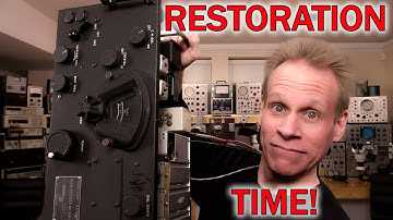 Complete Restoration And Alignment! The BC-348 Aircraft Radio Receiver Comes To Life!