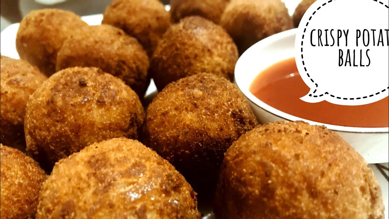 Crispy potato balls recipe YouTube