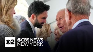 Mayor Mamdani meets King Charles and Queen Camilla in Lower Manhattan