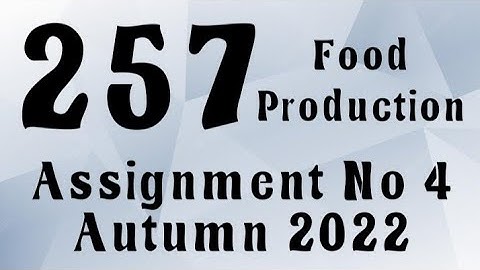 AIOU Code 257 Solved Assignment No.4 Autumn 2022 #aiou #aiousolveassignments